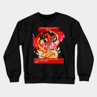 Genshin Impact Diluc Retro RPG (Red Dead Of Night) Crewneck Sweatshirt